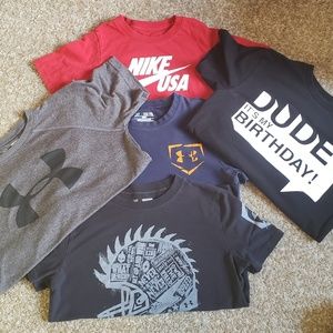 BUNDLE of Size 7/8 boys Short sleeve Shirts